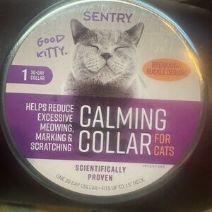 - Sentry Calming cat collar for spraying, meowing new